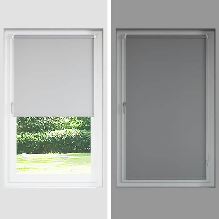 vidaXL Tenda a Rullo Oscurante 65x210 cm Larghezza Tessuto 60,7 cm