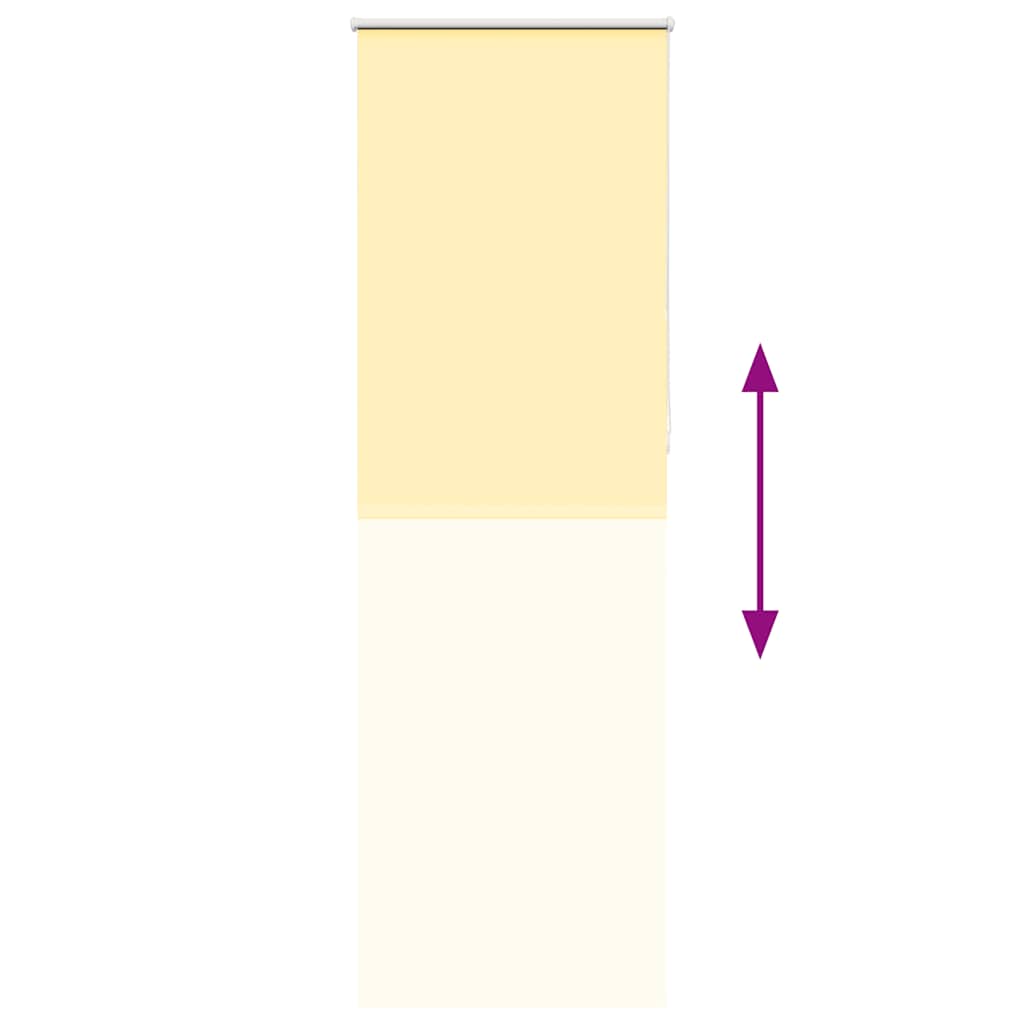vidaXL Tenda a Rullo Oscurante 65x210 cm Larghezza Tessuto 60,7 cm