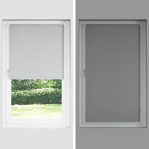 vidaXL Tenda a Rullo Oscurante 90x210 cm Larghezza Tessuto 85,7 cm