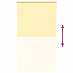 Tenda a Rullo Oscurante 120x210 cm Larghezza Tessuto 116,6 cm 4012094