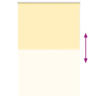 Tenda a Rullo Oscurante 145x230 cm Larghezza Tessuto 141,6 cm 4012125