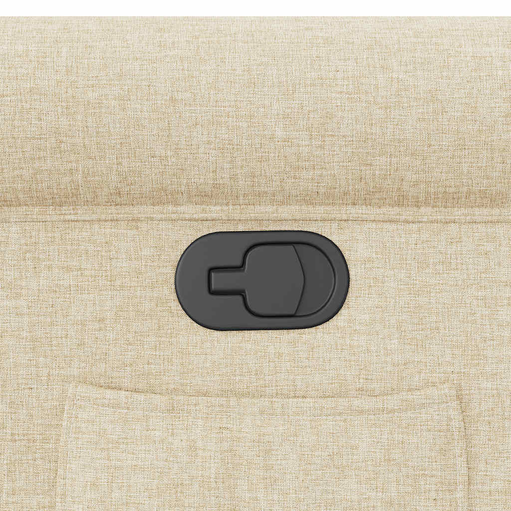 Poltrona Reclinabile in Tessuto Crema 4015644