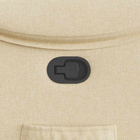 Poltrona Reclinabile in Tessuto Crema 4015688