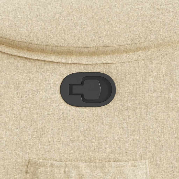 Poltrona Reclinabile in Tessuto Crema 4015688