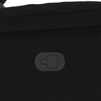 vidaXL Poltrona Reclinabile in Tessuto Nero