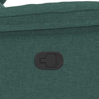 Poltrona Reclinabile in Tessuto Verde Scuro 4015706