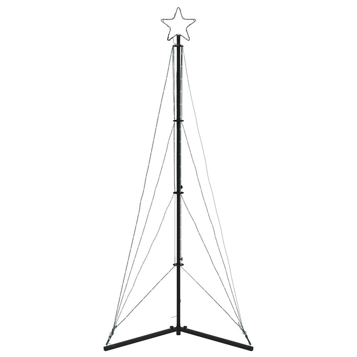Albero di Natale a LED 363 LED Bianco Caldo 182 cm 3307643