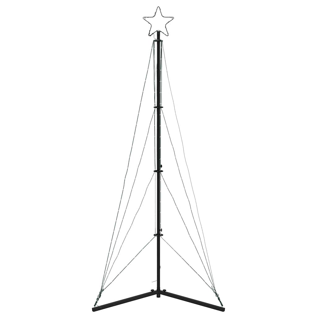 Albero di Natale a LED 363 LED Bianco Freddo 182 cm 3307644