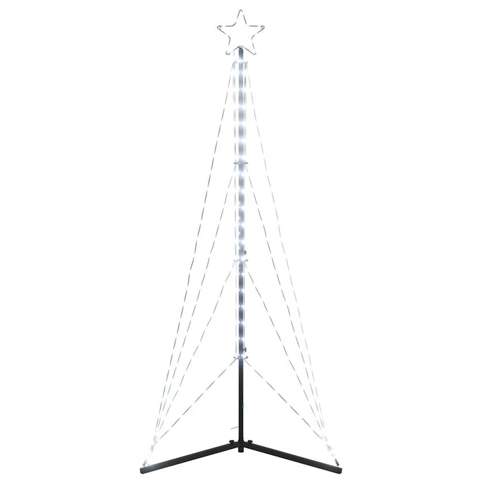 Albero di Natale a LED 363 LED Bianco Freddo 182 cm 3307644