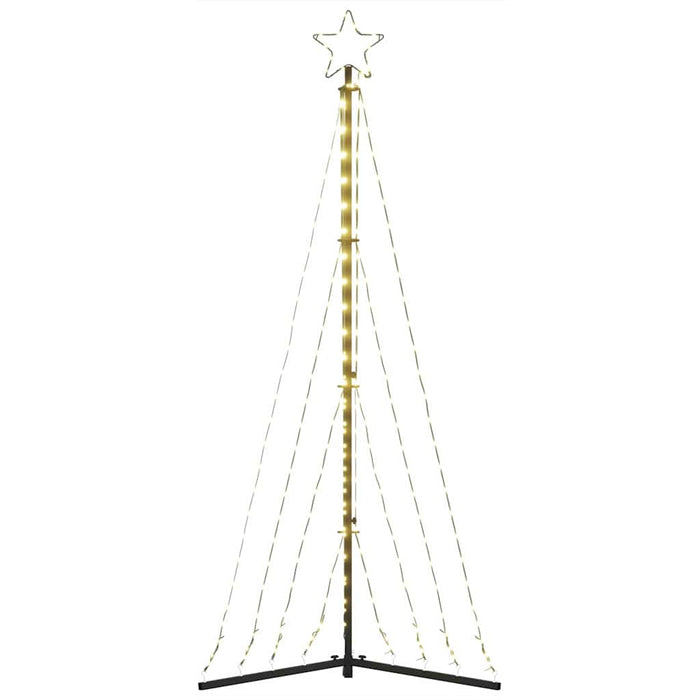 Albero di Natale a LED 339 LED Bianco Caldo 182 cm 3307645
