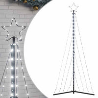 Albero di Natale a LED 339 LED Bianco Freddo 182 cm