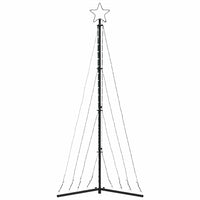 Albero di Natale a LED 339 LED Bianco Freddo 182 cm 3307646