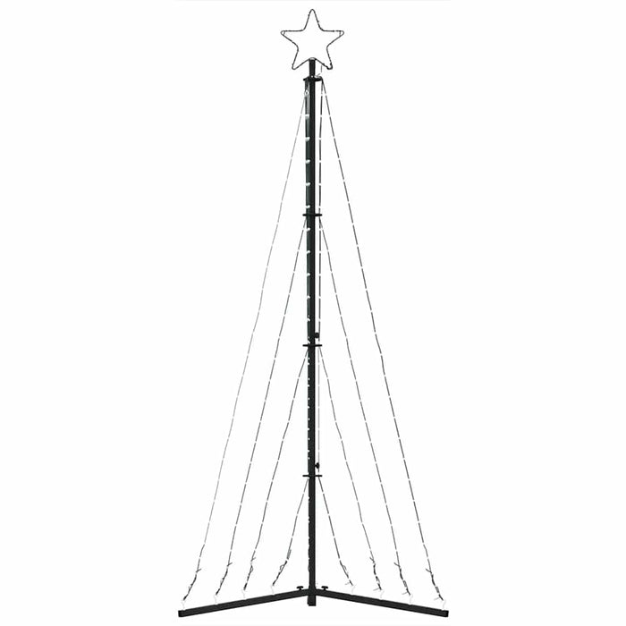 Albero di Natale a LED 339 LED Bianco Freddo 182 cm