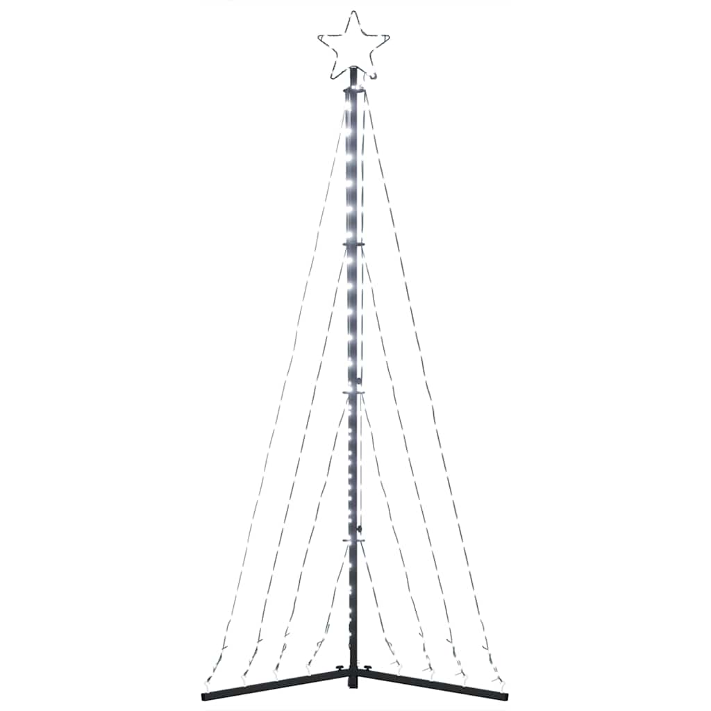 Albero di Natale a LED 339 LED Bianco Freddo 182 cm 3307646
