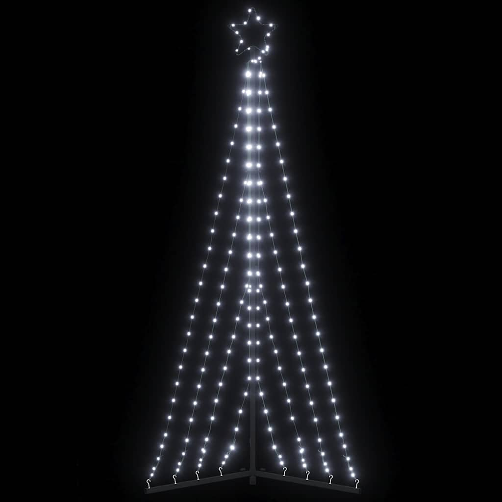 Albero di Natale a LED 339 LED Bianco Freddo 182 cm 3307646