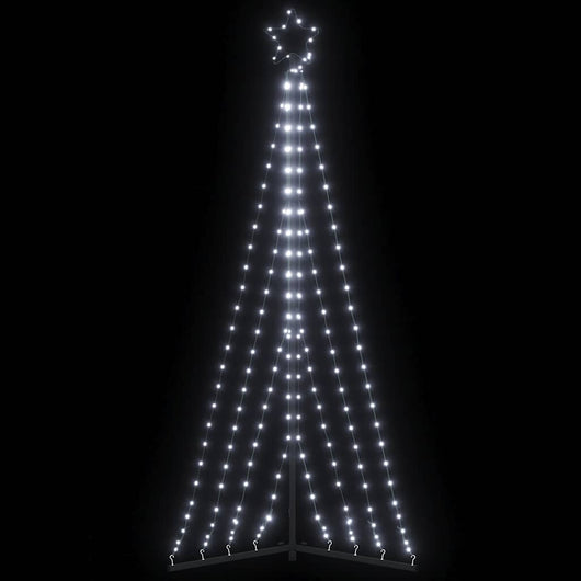 Albero di Natale a LED 339 LED Bianco Freddo 182 cm 3307646