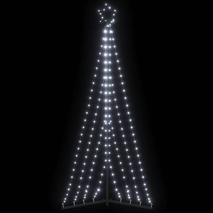 Albero di Natale a LED 339 LED Bianco Freddo 182 cm 3307646