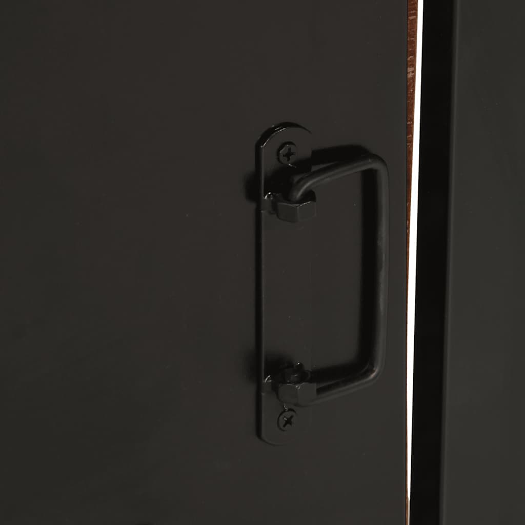 Comodino Multicolore 40x30x51 cm in Legno Massello Recupero