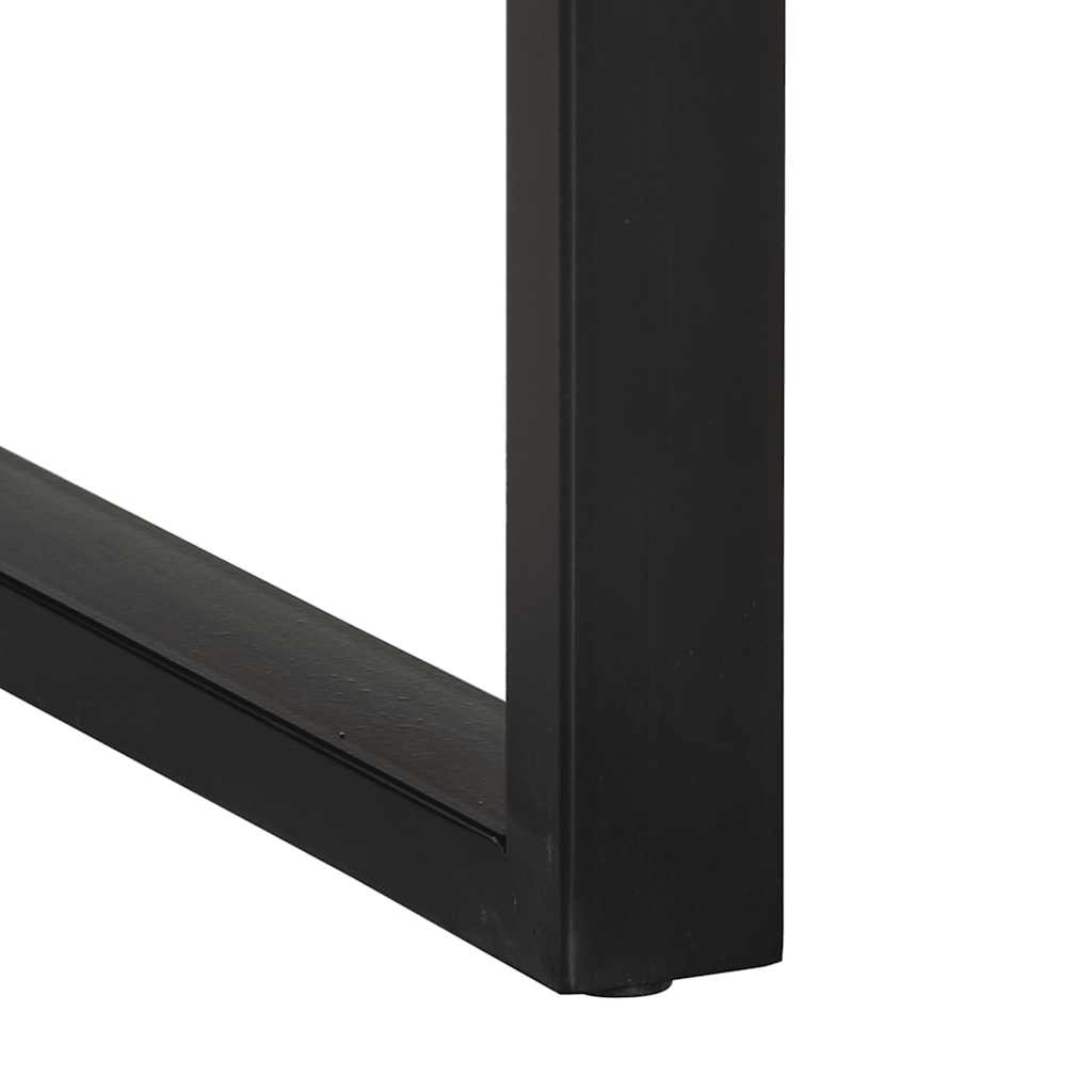 Tavolo Consolle Multicolore 90x35x75 cm Legno Massello Recupero 4013572