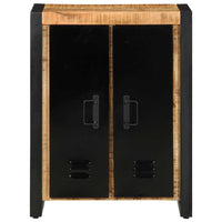 Credenza-Buffet-Armadio da cucina 55x35x70 cm in Legno Massello di Mango Grezzo 138500