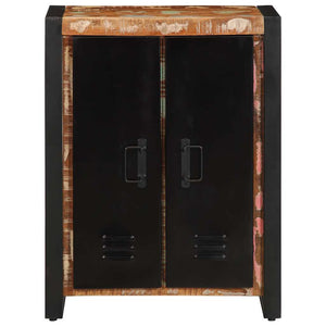 vidaXL Credenza Multicolore 55x35x70 cm in Legno Massello Recupero