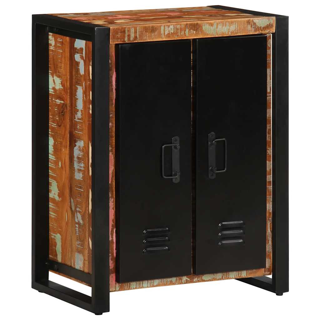 vidaXL Credenza Multicolore 55x35x70 cm in Legno Massello Recupero