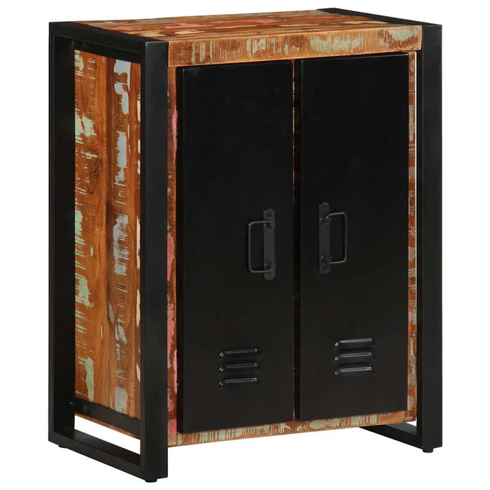 vidaXL Credenza Multicolore 55x35x70 cm in Legno Massello Recupero