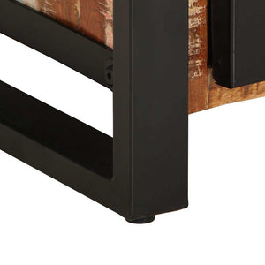 vidaXL Credenza Multicolore 55x35x70 cm in Legno Massello Recupero