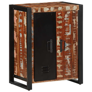 vidaXL Credenza Multicolore 55x35x70 cm in Legno Massello Recupero