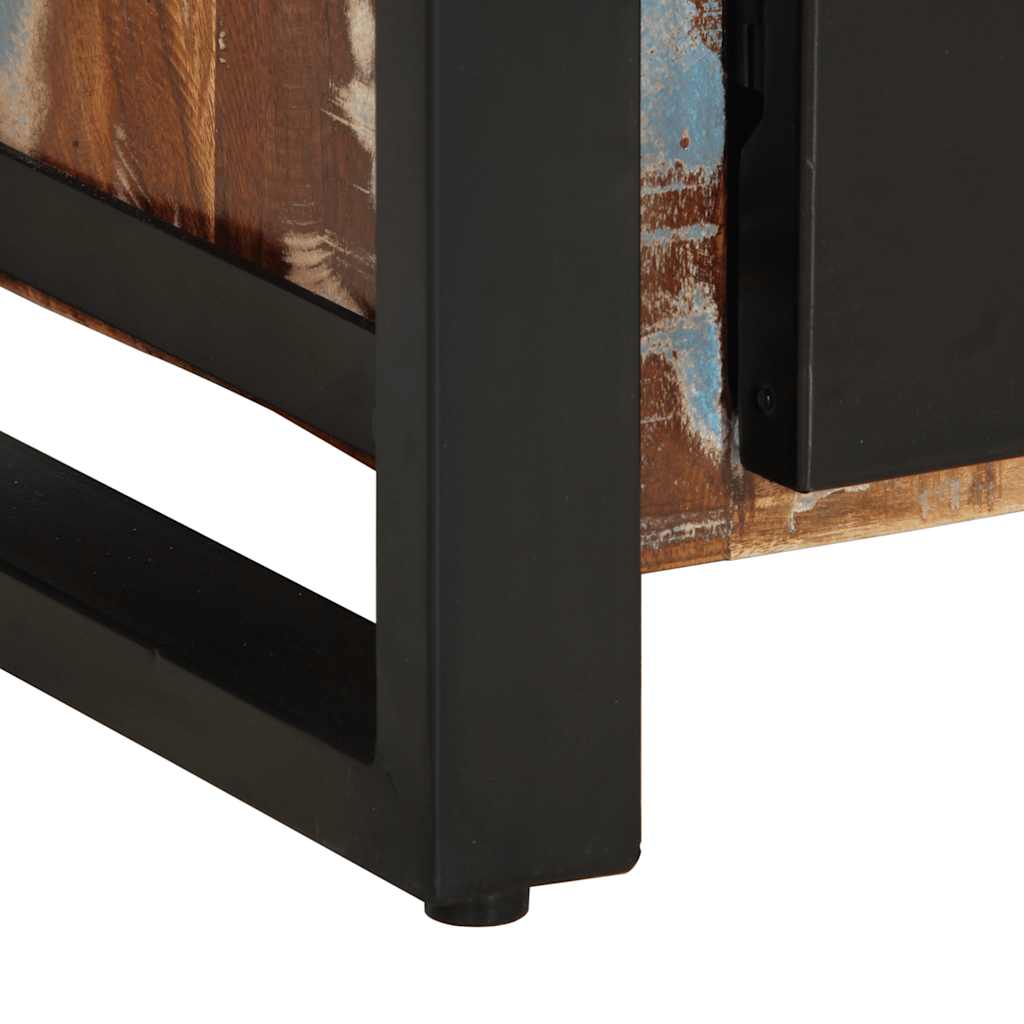 vidaXL Credenza Multicolore 55x35x70 cm in Legno Massello Recupero