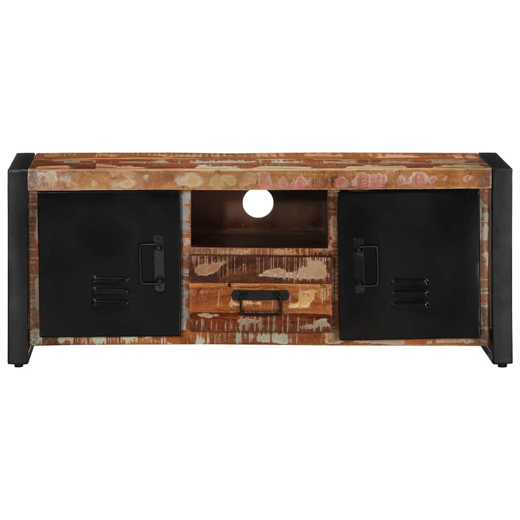 Mobile Porta TV-Mobile per TV-Credenza TV 100x30x40 cm in Legno Massello di Recupero