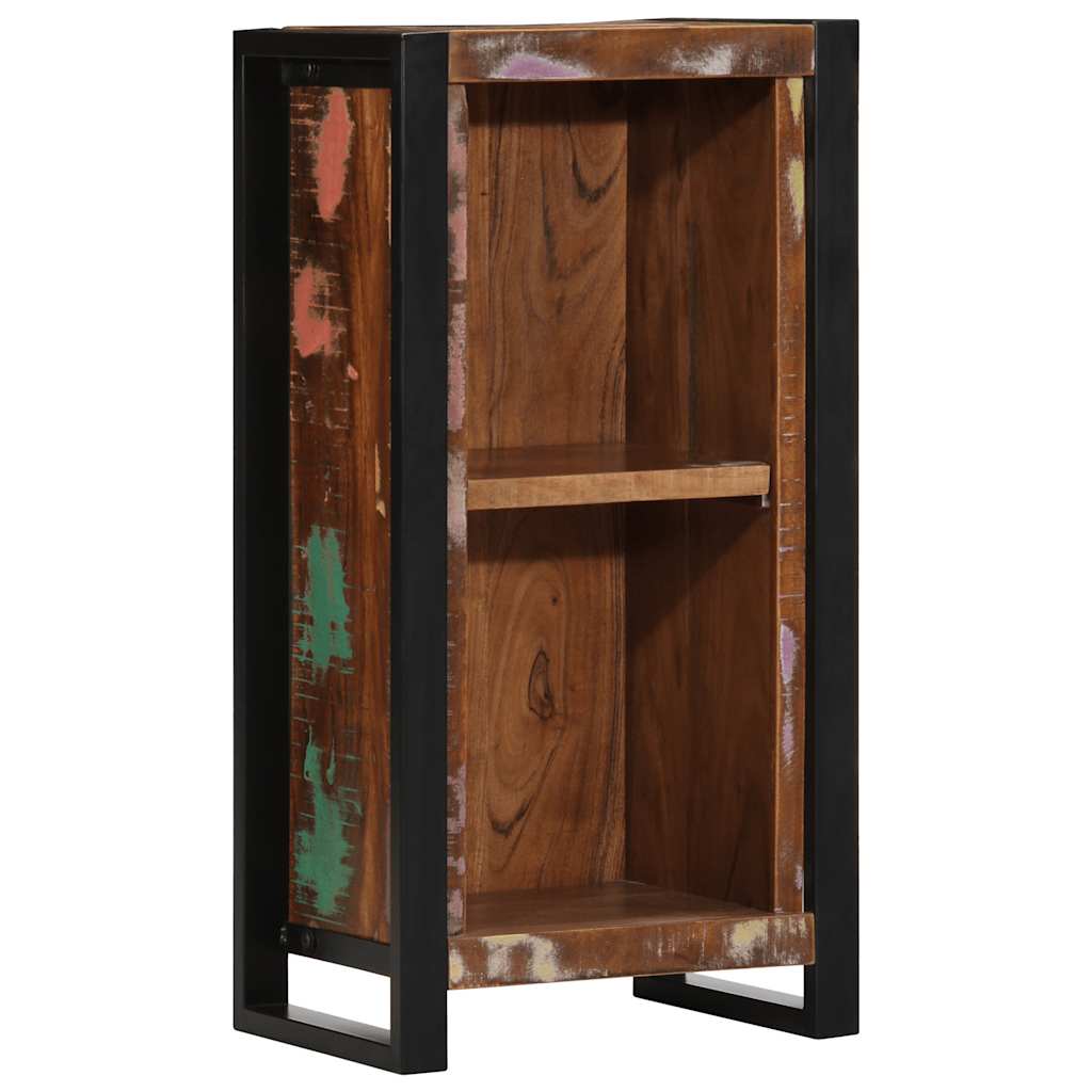 Comodino 40x30x80 cm in Legno Massello di Recupero