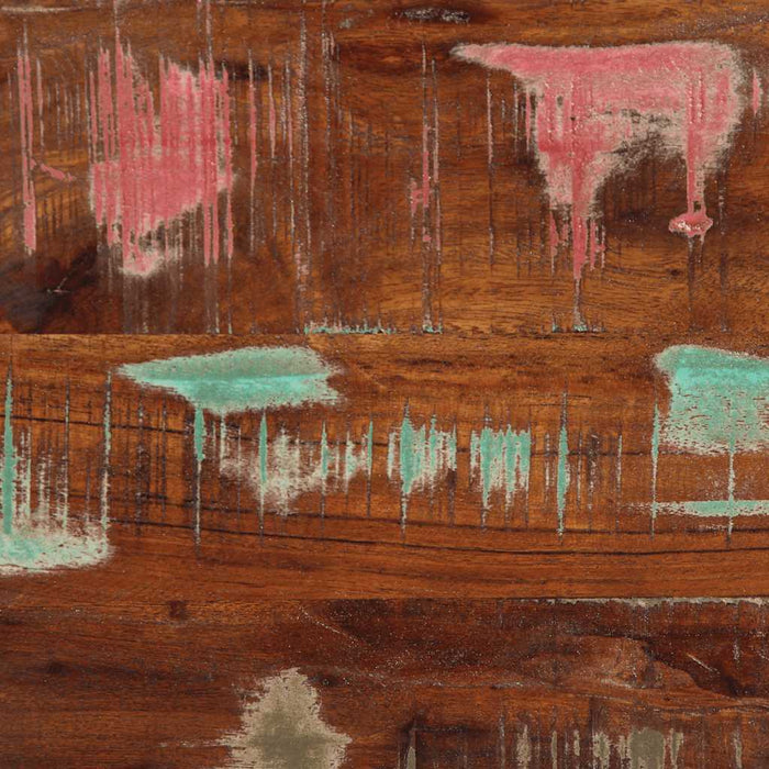 Comodino-Tavolino da notte 40x30x80 cm in Legno Massello di Recupero