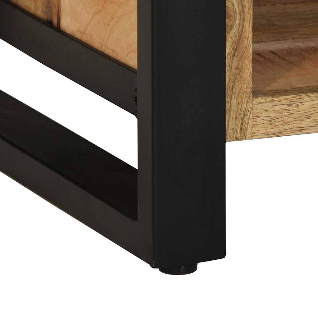 Panchina per Scarpe Marrone Legno massello di mango 4013601