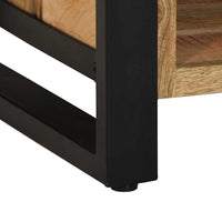 Panchina per Scarpe Marrone Legno massello di mango 4013601