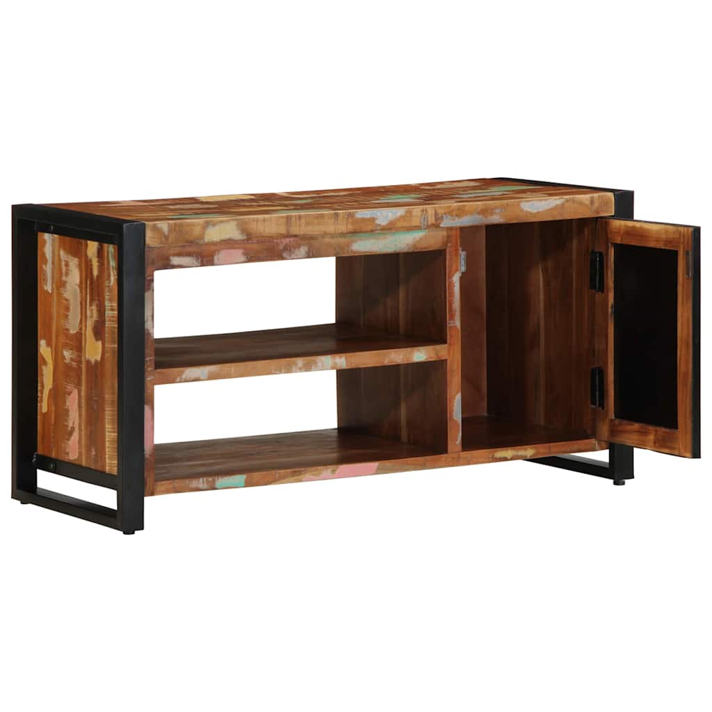 Panchina per Scarpe Multicolore Legno massello di recupero 4013602