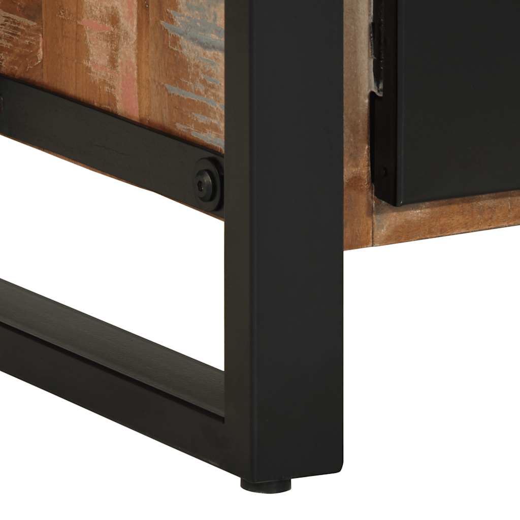 vidaXL Mobile da Bagno 55x35x60 cm in Legno Massello di Recupero