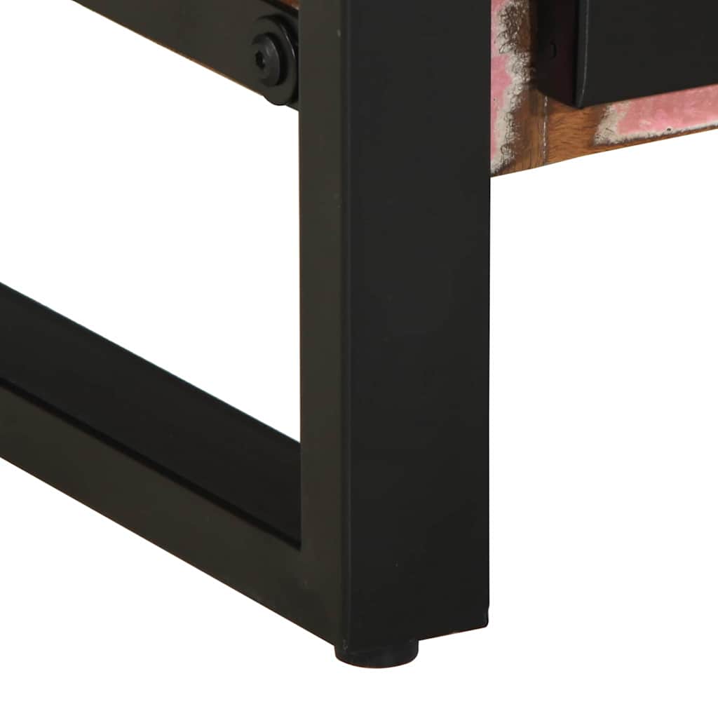 Armadio da Bagno con porta Marrone Legno massello di recupero 4013608