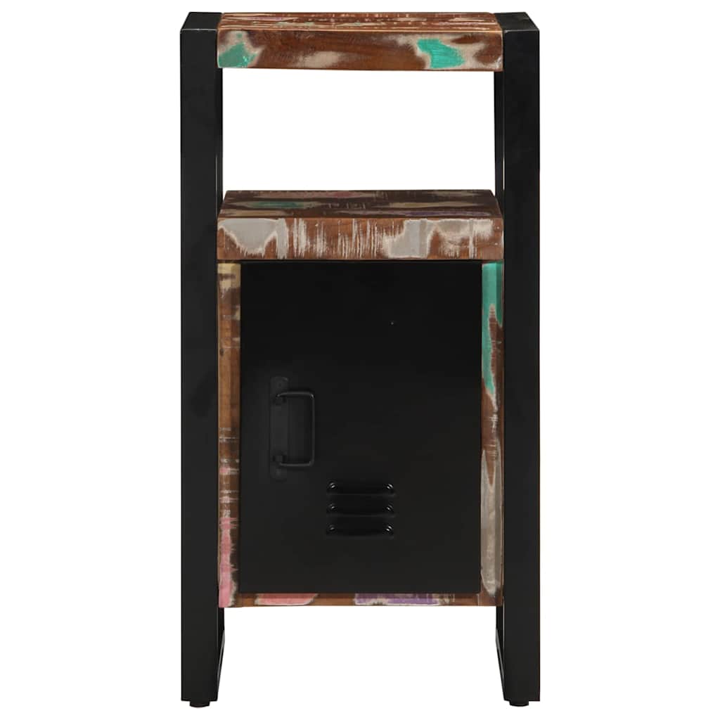 Armadio da Bagno con porta Marrone Legno massello di recupero 4013608