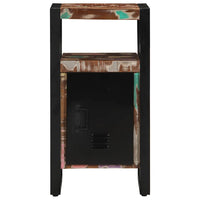 Armadio da Bagno con porta Marrone Legno massello di recupero 4013608