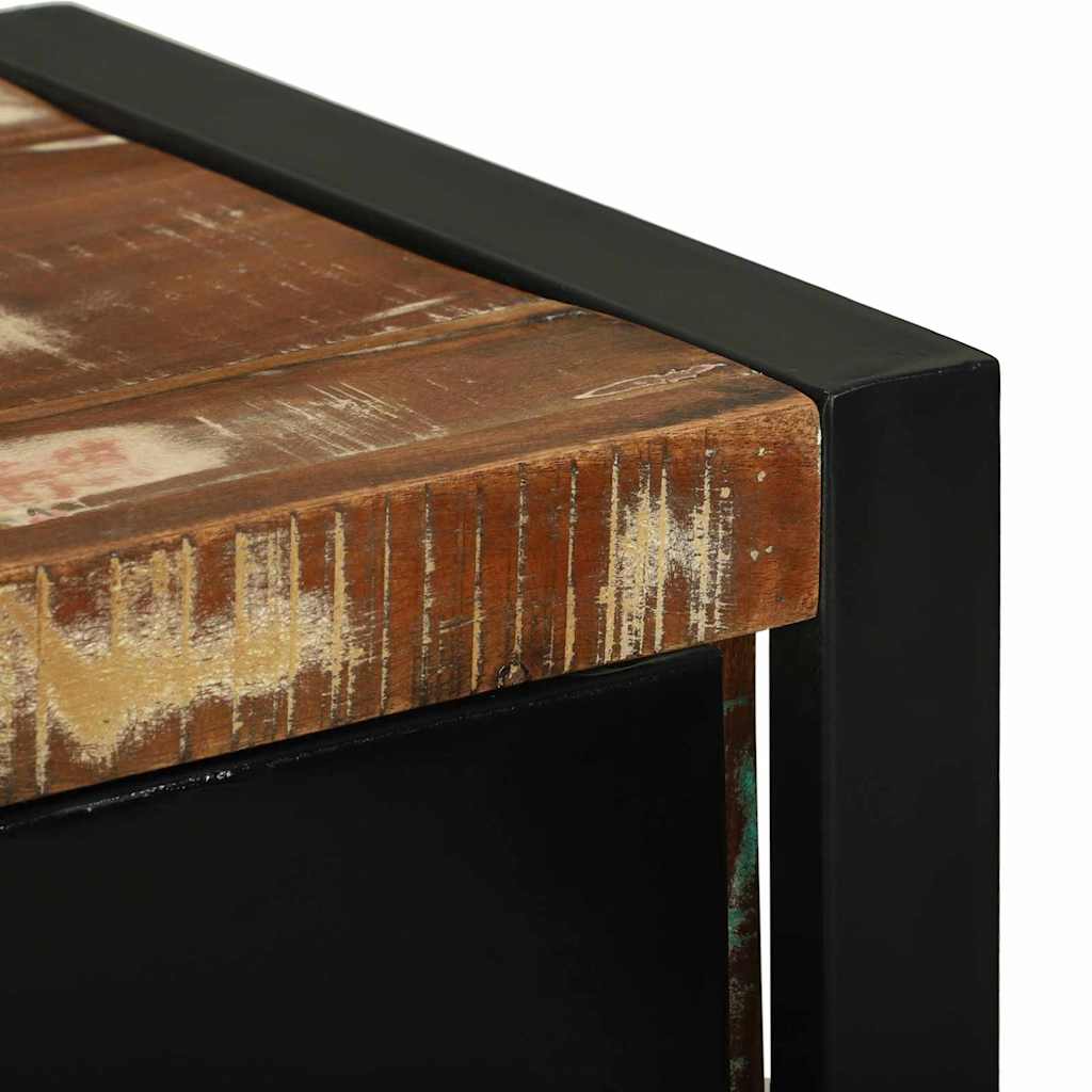 Mobile da Bagno con porta Marrone Legno massello di recupero 4013614