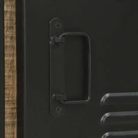 Mobile da bagno a muro  40x30x40 cm in legno massello di mango grezzo 4013615