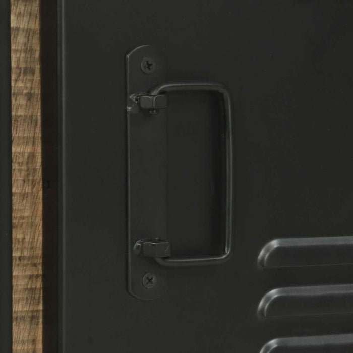 Mobile da bagno a muro  40x30x40 cm in legno massello di mango grezzo 4013615