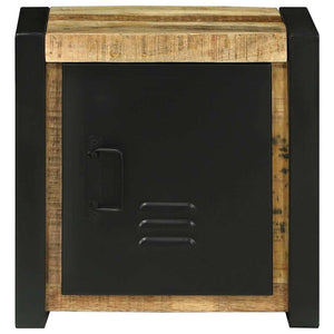 Mobile da bagno a muro  40x30x40 cm in legno massello di mango grezzo 4013615