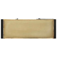 Armadio panca  100x35x50 cm Legno massello di mango grezzo 4013617