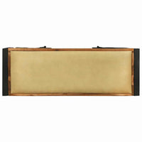 Panchina Cabinet  Multicolore 100x35x50 cm Legno Massello di Recupero 4013618