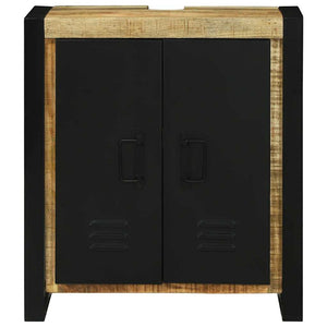 Mobile lavabo 55x35x60 cm in legno massello di mango 4016010