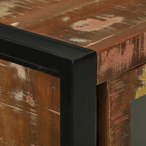 Mobile da Bagno  Multicolore 40x30x60 cm Legno Massello di Recupero 4016013