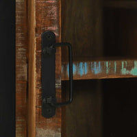 Mobile da Bagno  Multicolore 40x30x60 cm Legno Massello di Recupero 4016013