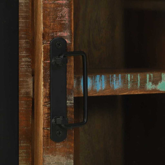 Mobile da Bagno  Multicolore 40x30x60 cm Legno Massello di Recupero 4016013